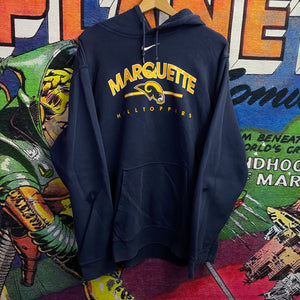 Y2K Nike Marquette Center Swoosh Hoodie size XL