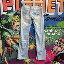 Load image into Gallery viewer, Y2K Angel Low Rise Jeans Size 25”
