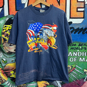 Y2K Born Wild Eagle Tee Size Large