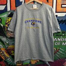 Load image into Gallery viewer, Y2K 2000 St.Louis Rams SuperBowl 34 Champions Tee Size Medium
