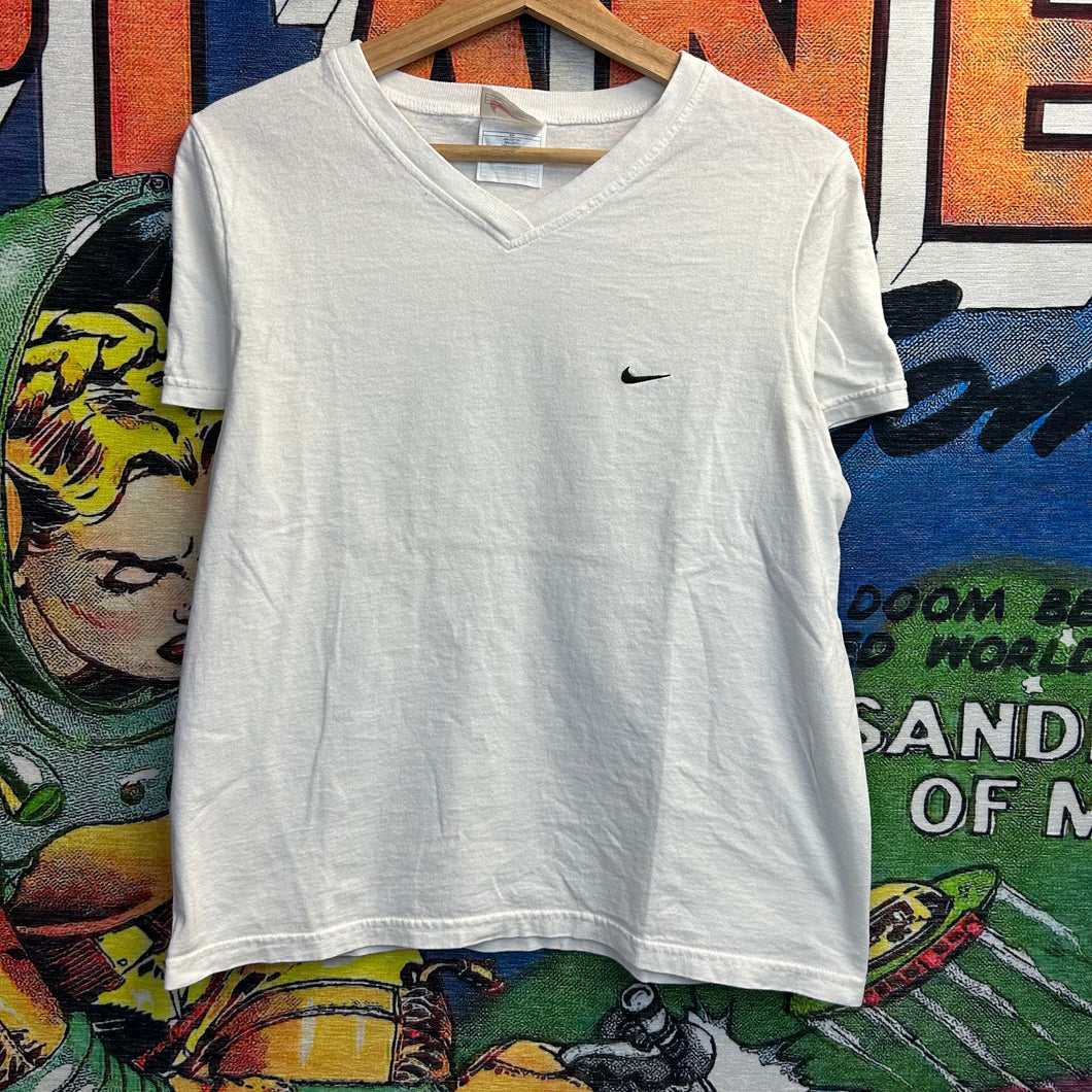 Vintage 90’s Nike Embroidered Swoosh Tee Size Women’s Medium