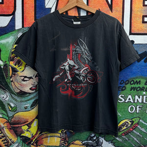 Y2K Motocross Metalcross Dragon Tee Size Youth Large