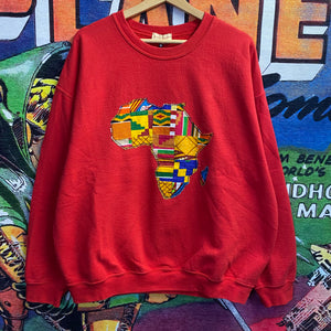 Vintage 90s Africa Crewneck Sweater size XL