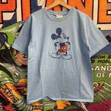 Load image into Gallery viewer, Y2K Disney Mickey Mouse Glitter Tee Size Medium
