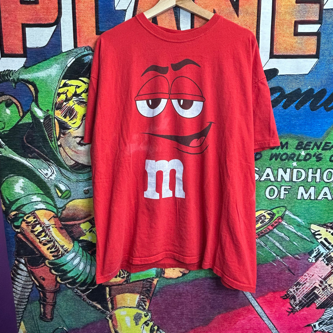 Red M&M Tee Size XL