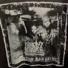 Load image into Gallery viewer, Vintage 90s Naughty By Nature Poverty’s Paradise Tee Shirt Size XL
