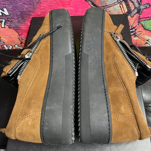 Giuseppe Zanotti Zola Brown Suede Platform Sneaker Size 39 / 6