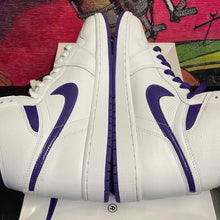 Load image into Gallery viewer, Jordan 1 Retro High Court Purple Metallic Size 11.5 (W)
