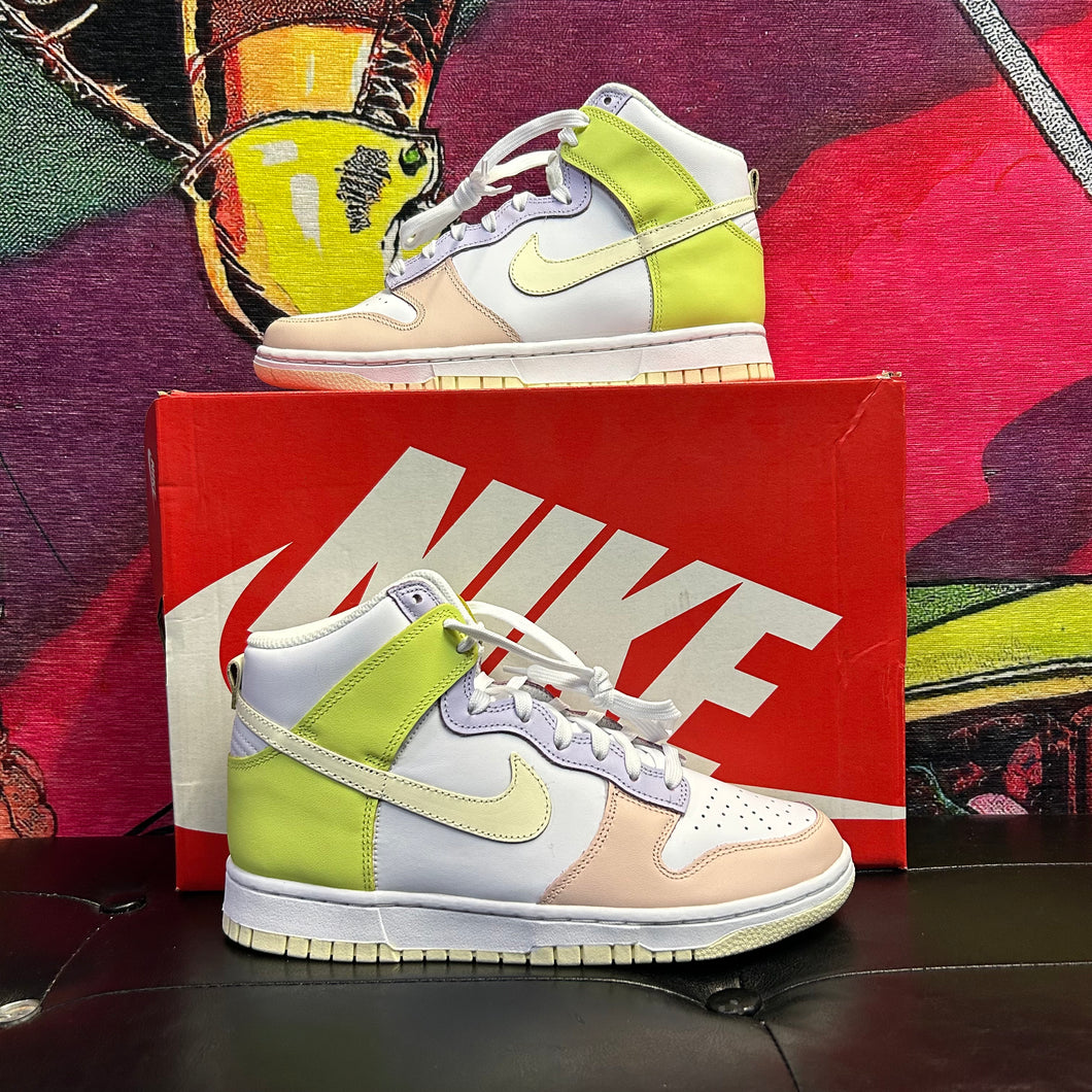 Nike Lemon Twist Dunk High Size 8W