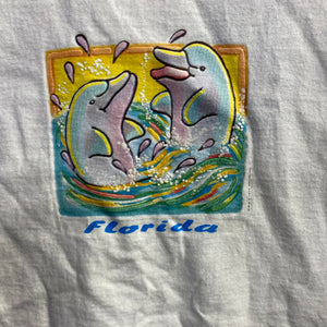 Vintage Disney Dolphin Tank Top Shirt size Medium