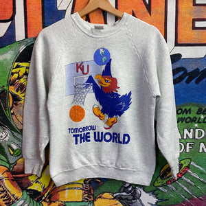 Vintage 80s Kansas City Jayhawks Sweater size Small