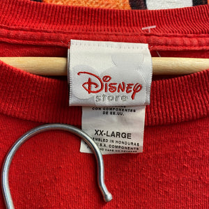 Vintage 90s Disney Mickey Mouse Longsleeve Tee Shirt Size 2XL