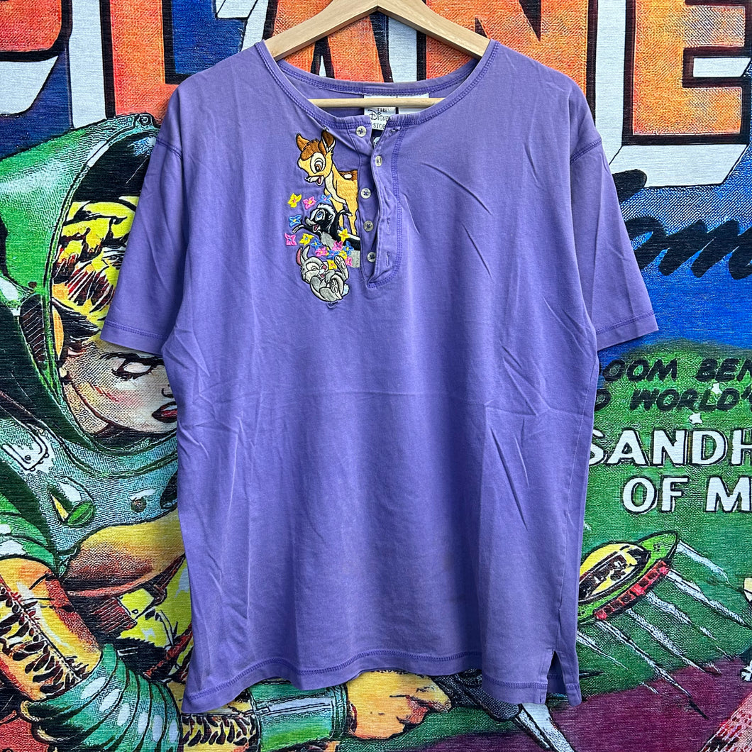 Vintage 90’s Bambi Embroidered Tee Size Large