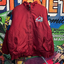 Load image into Gallery viewer, Vintage 90’s Colorado Avalanche Windbreaker Size Large
