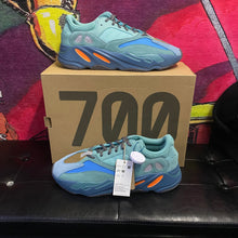 Load image into Gallery viewer, Brand New Adidas Yeezy Faded Azure 700s size US 12
