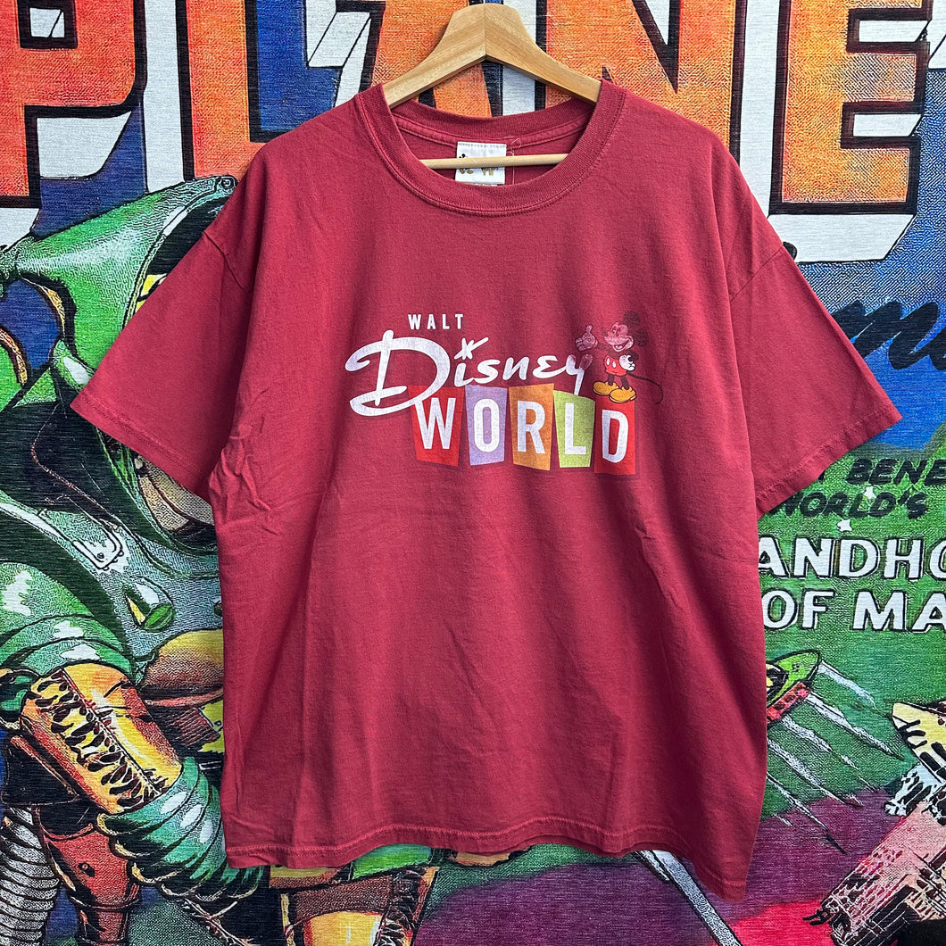 Y2K Disney World Mickey Tee Size XL