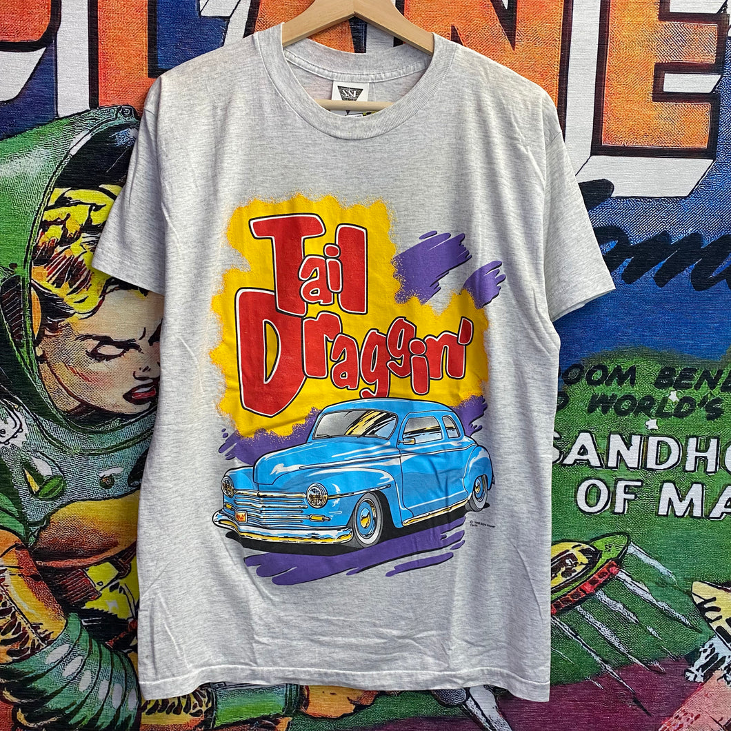 Vintage 1993 90s Classic Hot Rod Tee Shirt size Medium