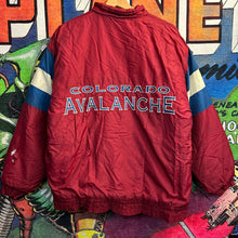 Load image into Gallery viewer, Vintage 90’s Colorado Avalanche Windbreaker Size Large
