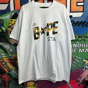 Brand New Bape Bapesta Spell Out Tee Size 2XL