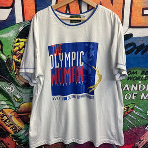 Vintage 90’s ‘The Olympic Woman’ Tee Size XL