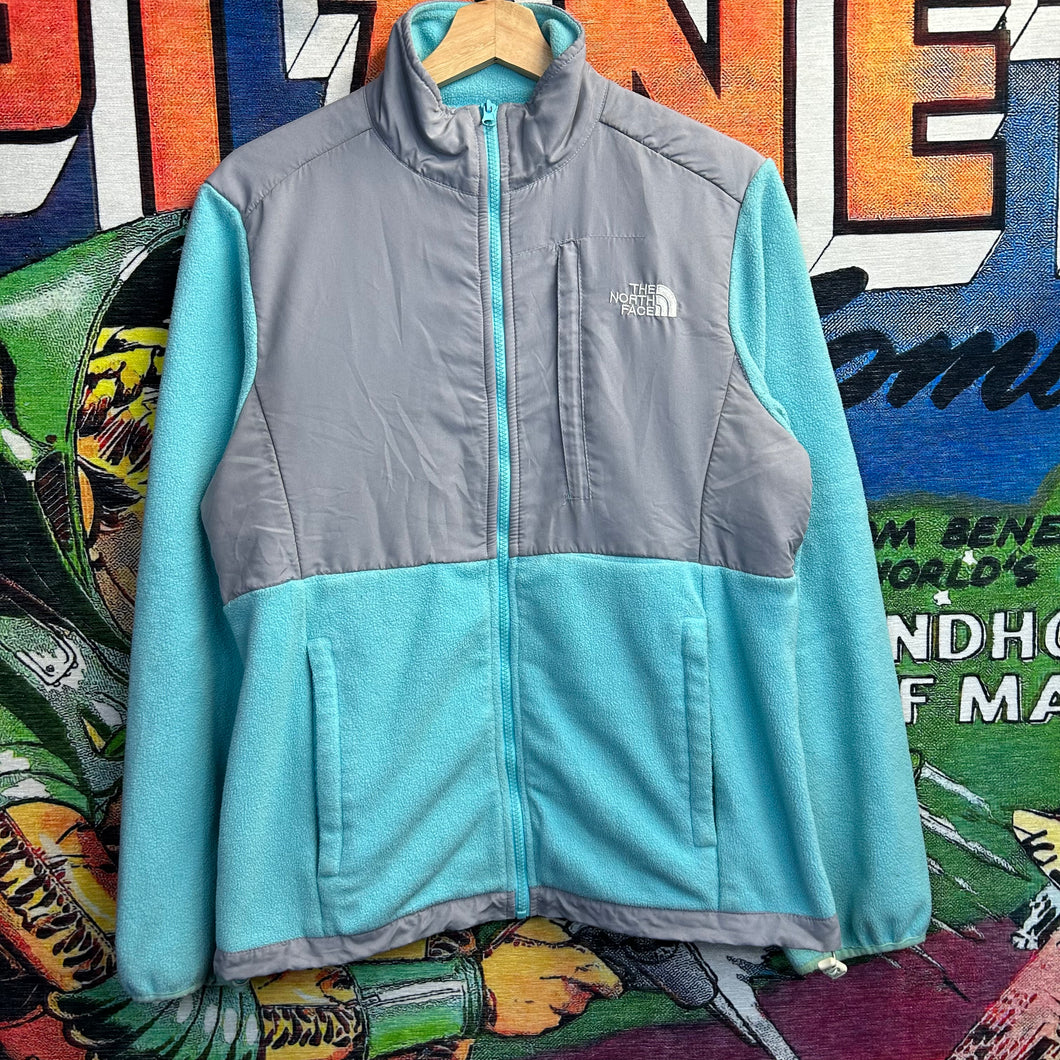 The North Face Baby Blue Zip Up Jacket Size Large