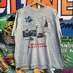 Vintage 90’s Operation Desert Storm Tee Size Large