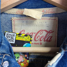 Vintage 90s coca cola denim jacket clearance