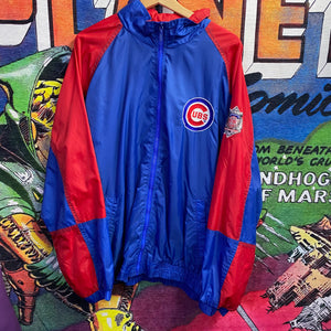Vintage 90s MLB Chicago Cubs Windbreaker size XL