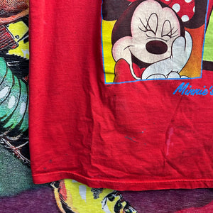 Vintage 90’s Minnie Mouse Moods Tee Size XL