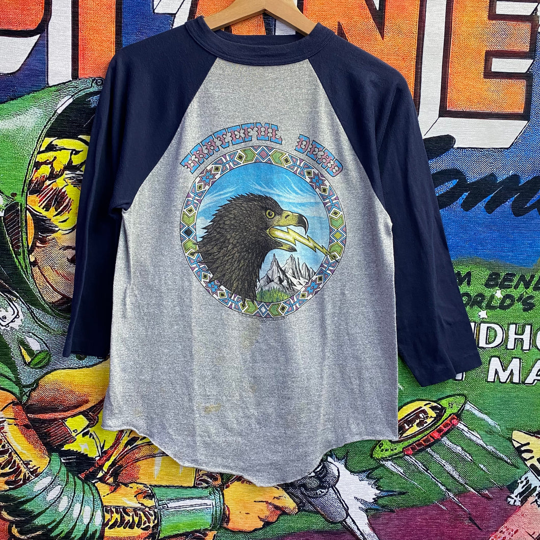 Vintage Grateful Dead 3/4 Baseball Tee Shirt size Medium