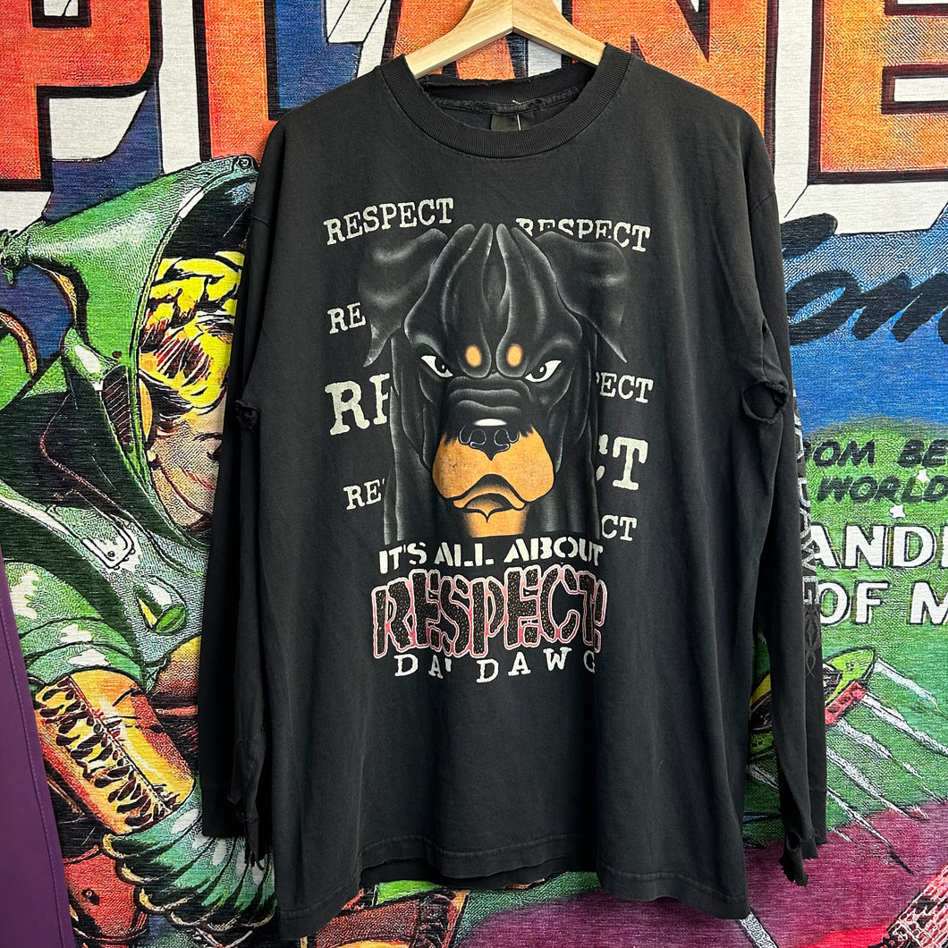 Y2K Da Dawg Tee Size Large