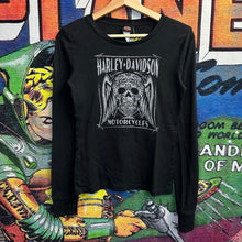 Load image into Gallery viewer, Harley Davidson VooDoo Long Sleeve Tee Size Small Womens
