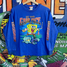 Load image into Gallery viewer, Y2K SpongeBob Squarepants longsleeve tee shirt size small
