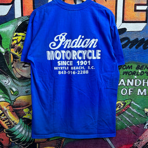 Y2K Indian Motorcycle Tee Size