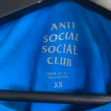 Load image into Gallery viewer, Anti Social Social Club Eye Hate Neek Tee Shirt Size XS
