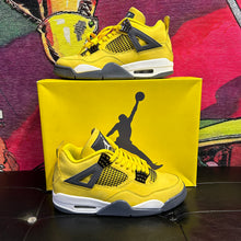 Load image into Gallery viewer, Air Jordan 4 “Lightning” Size 7.5”
